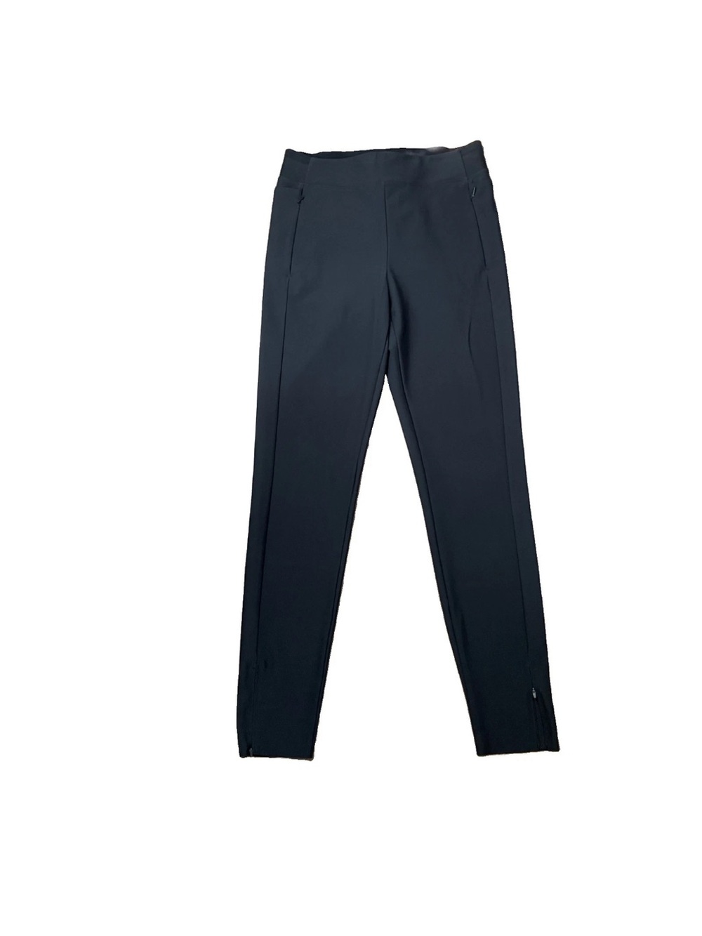 Athleta Womens Stellar Tight Ankle Pants Size 10 Tall Black 982974 Office Work - Picture 2 of 7